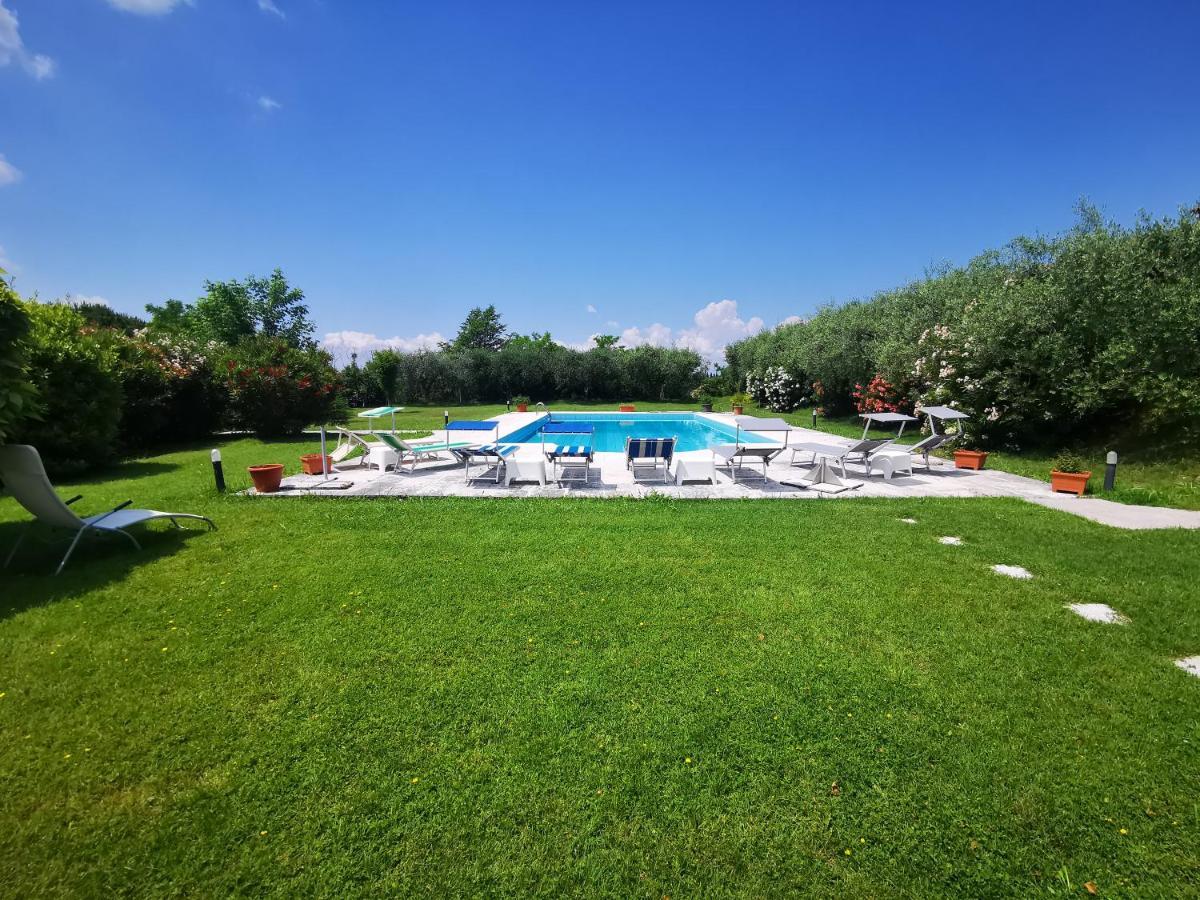 Casa Ghirlanda Con Piscina E Campo Da Tennis Lazise Ngoại thất bức ảnh